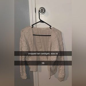 Cropped Cardigan